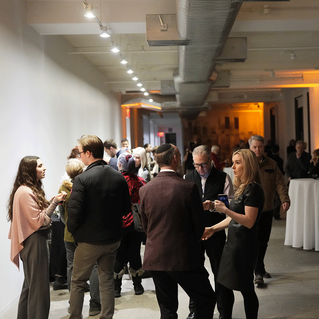 Guests mingle at the Catalyst of Culture reception