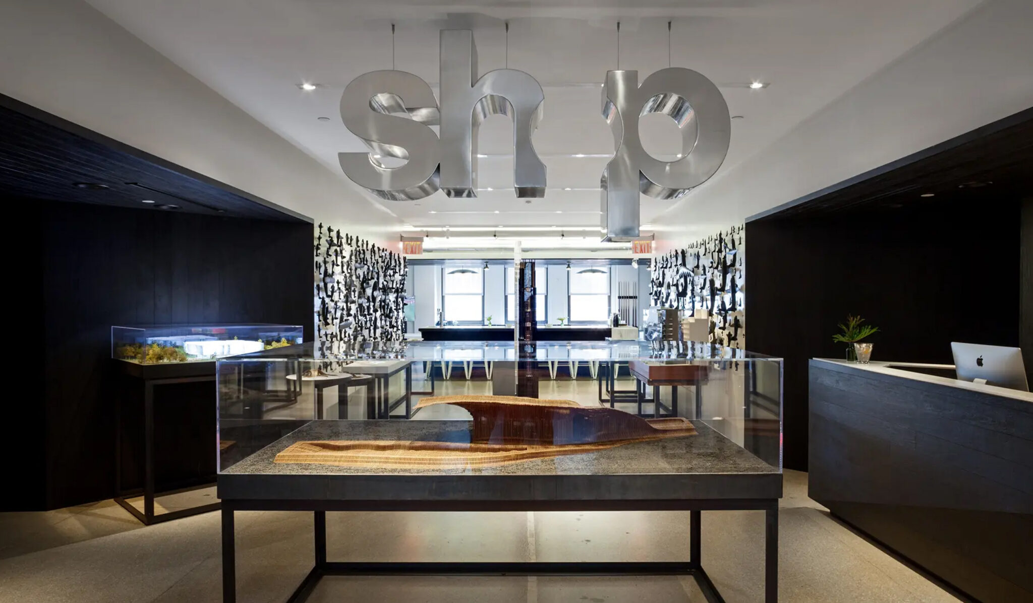 SHoP Architects reception area at the Woolworth Building